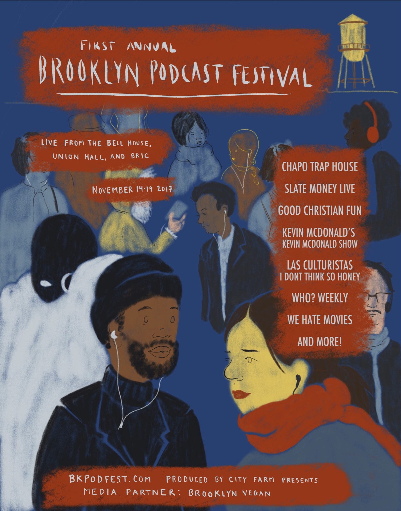 Brooklyn Podfest Poster